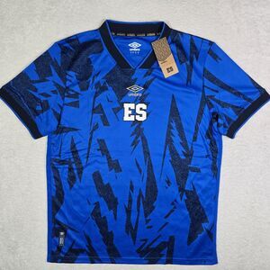 Umbro El Salvador Home Soccer Jersey 23/24 Mens Large La Selecta $90 L